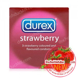 Bao Cao Su Durex Strawberry