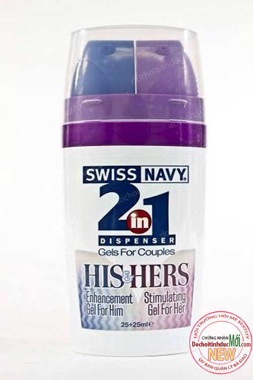 SWISS NAVY 2 IN 1 HIS & HERS